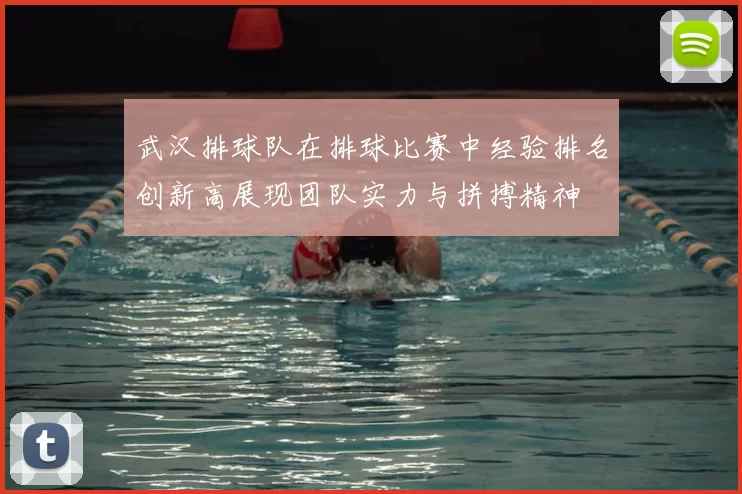 武汉排球队在排球比赛中经验排名创新高展现团队实力与拼搏精神
