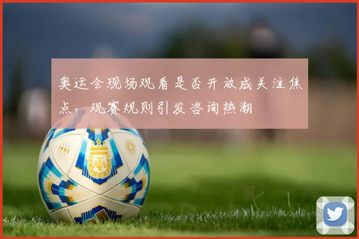 奥运会现场观看是否开放成关注焦点，观赛规则引发咨询热潮