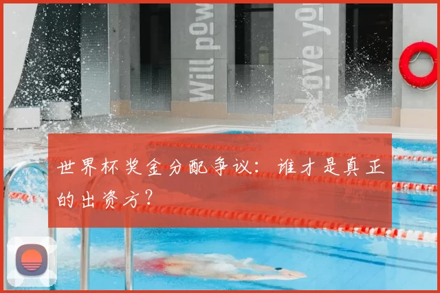 世界杯奖金分配争议：谁才是真正的出资方？